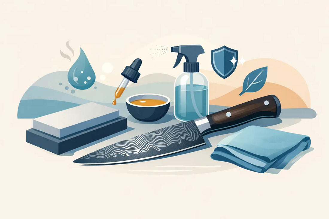 How to Care for Damascus Blades the Right Way