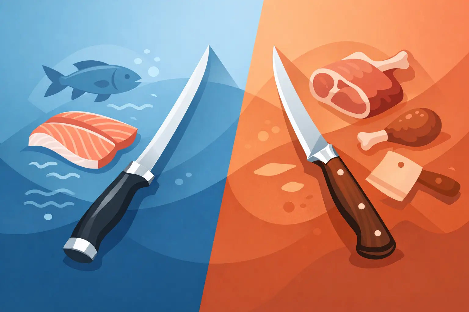Fillet Knife vs Boning Knife: Which Fits?