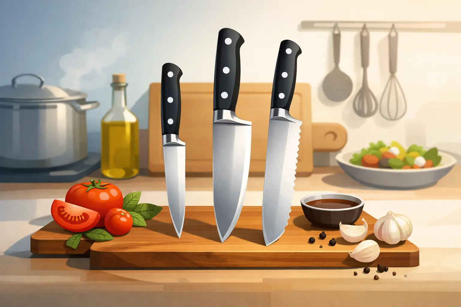 What Kitchen Knives Do Chefs Recommend?