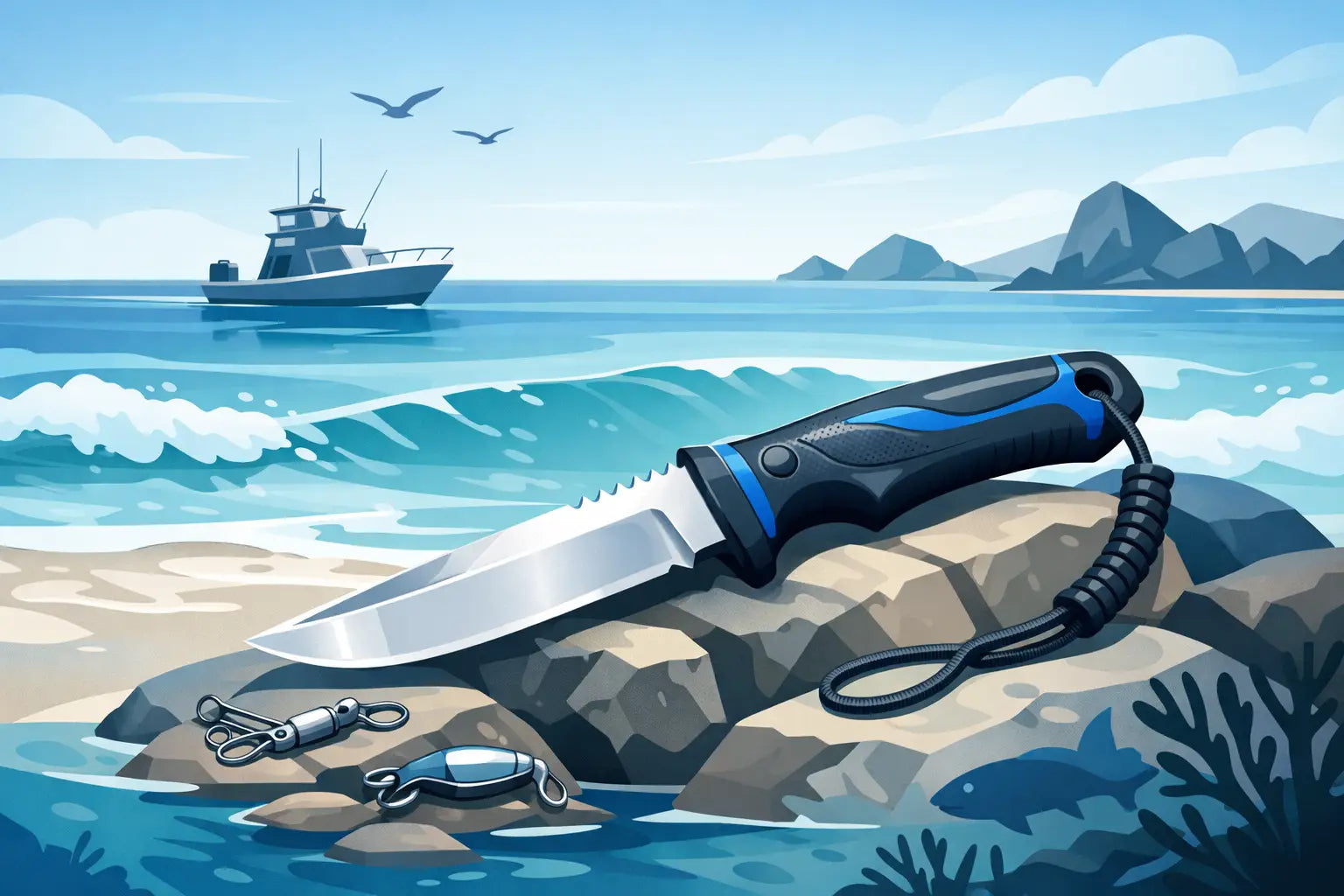 Best Fishing Knife for Saltwater Use