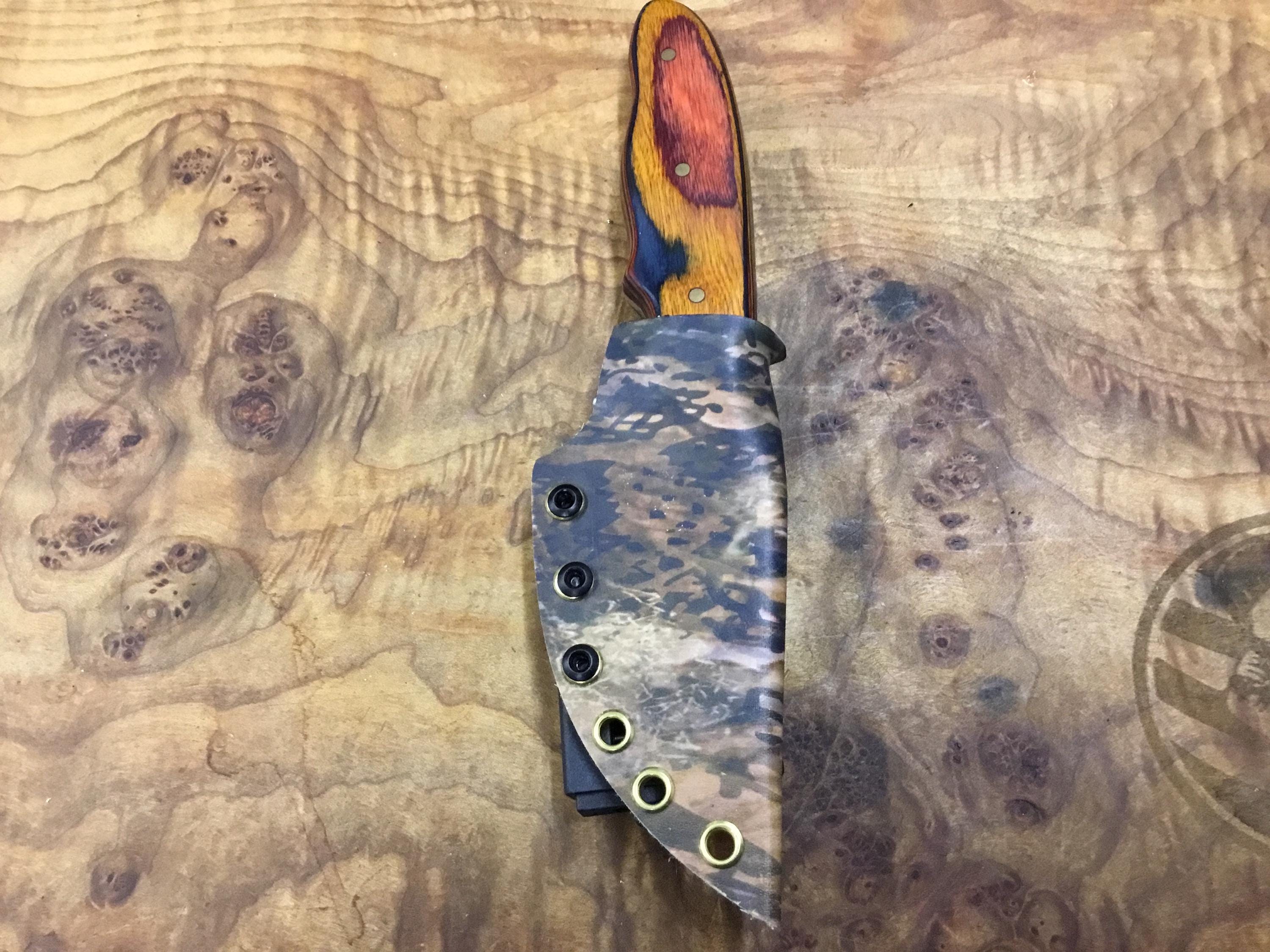 Full tang fix blade Big game hunter