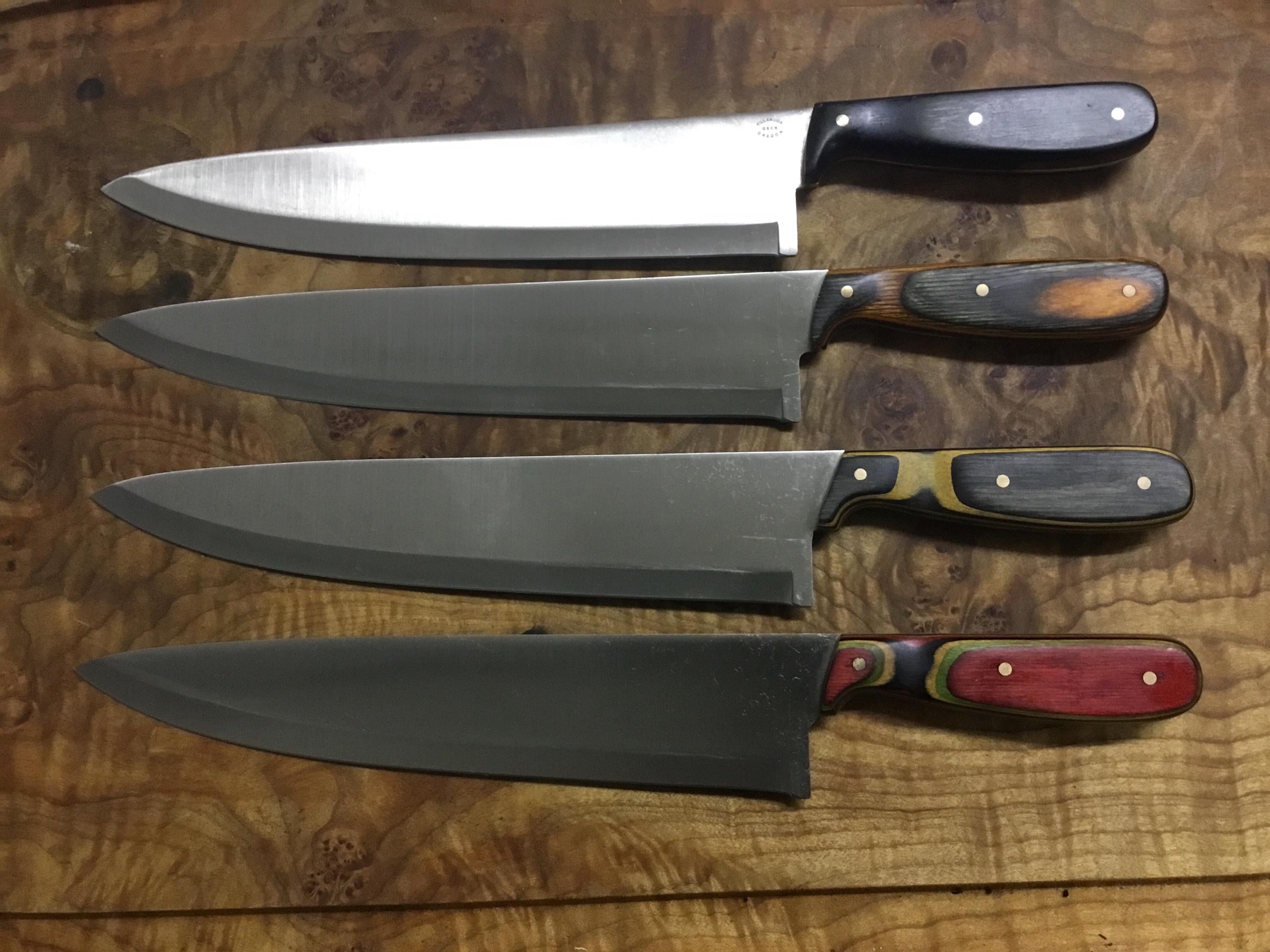 Super Chef knife with cryogenically treated 440 stainless Steel