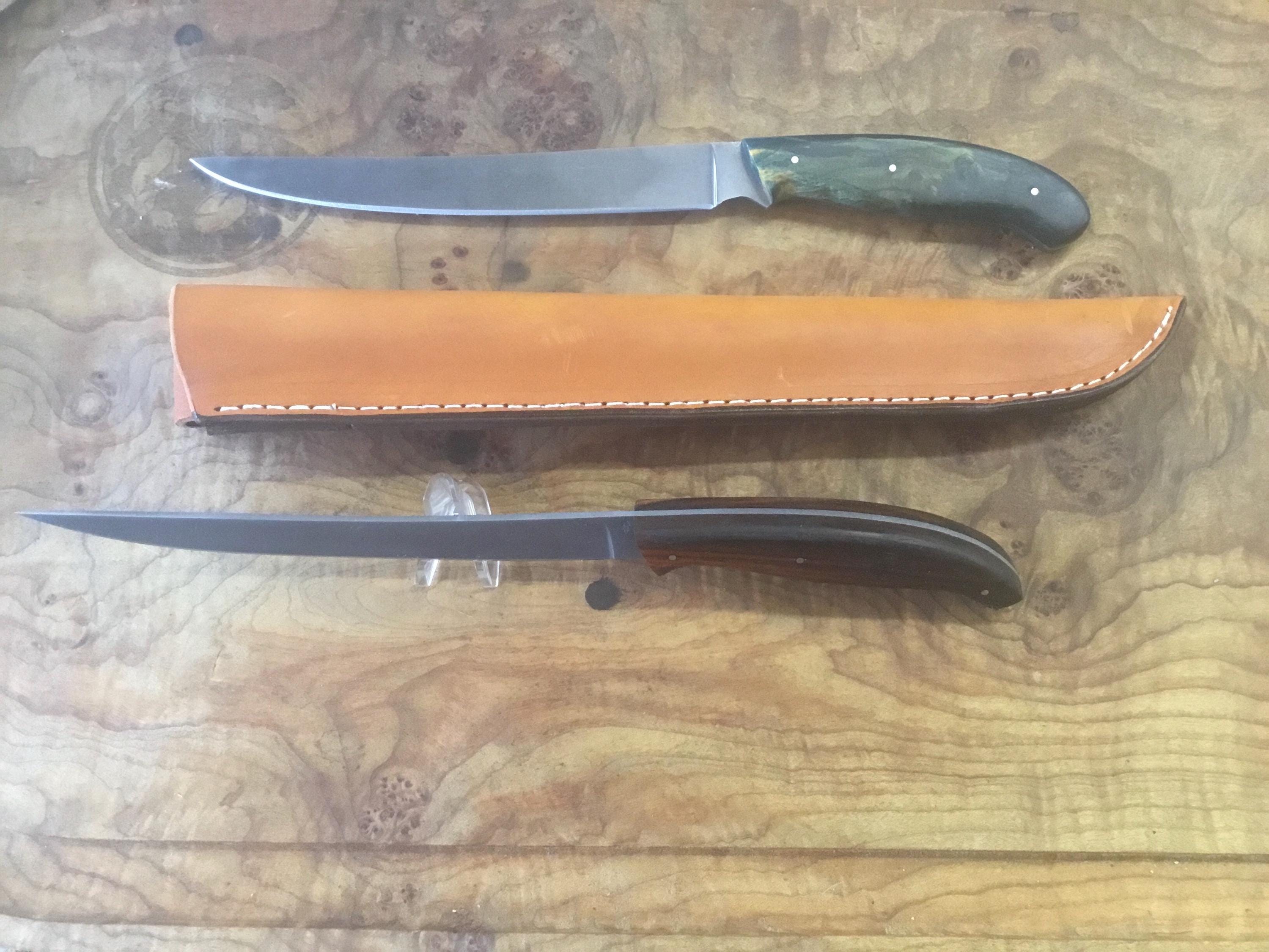 Custom 5160 Spring Steel Fillet Knife