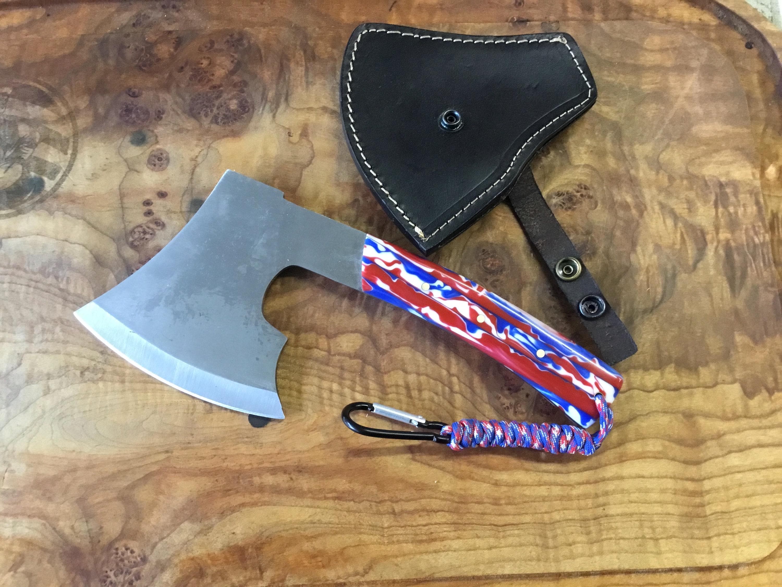 The backpack survival battle axe