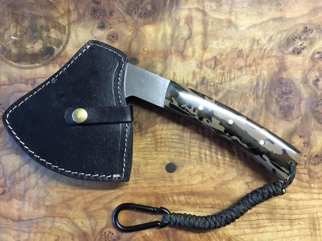 The backpack survival battle axe