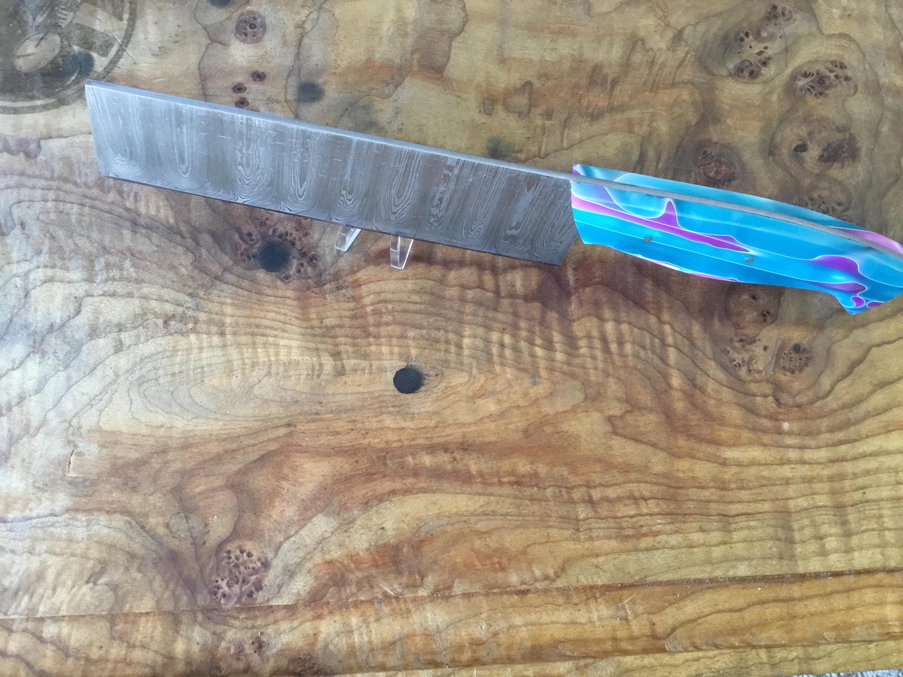 Damascus steel chef style knife/cleaver