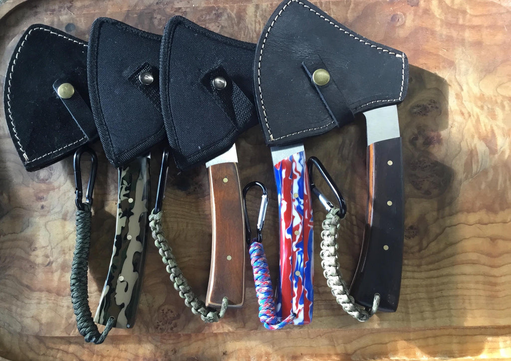 The backpack survival battle axe