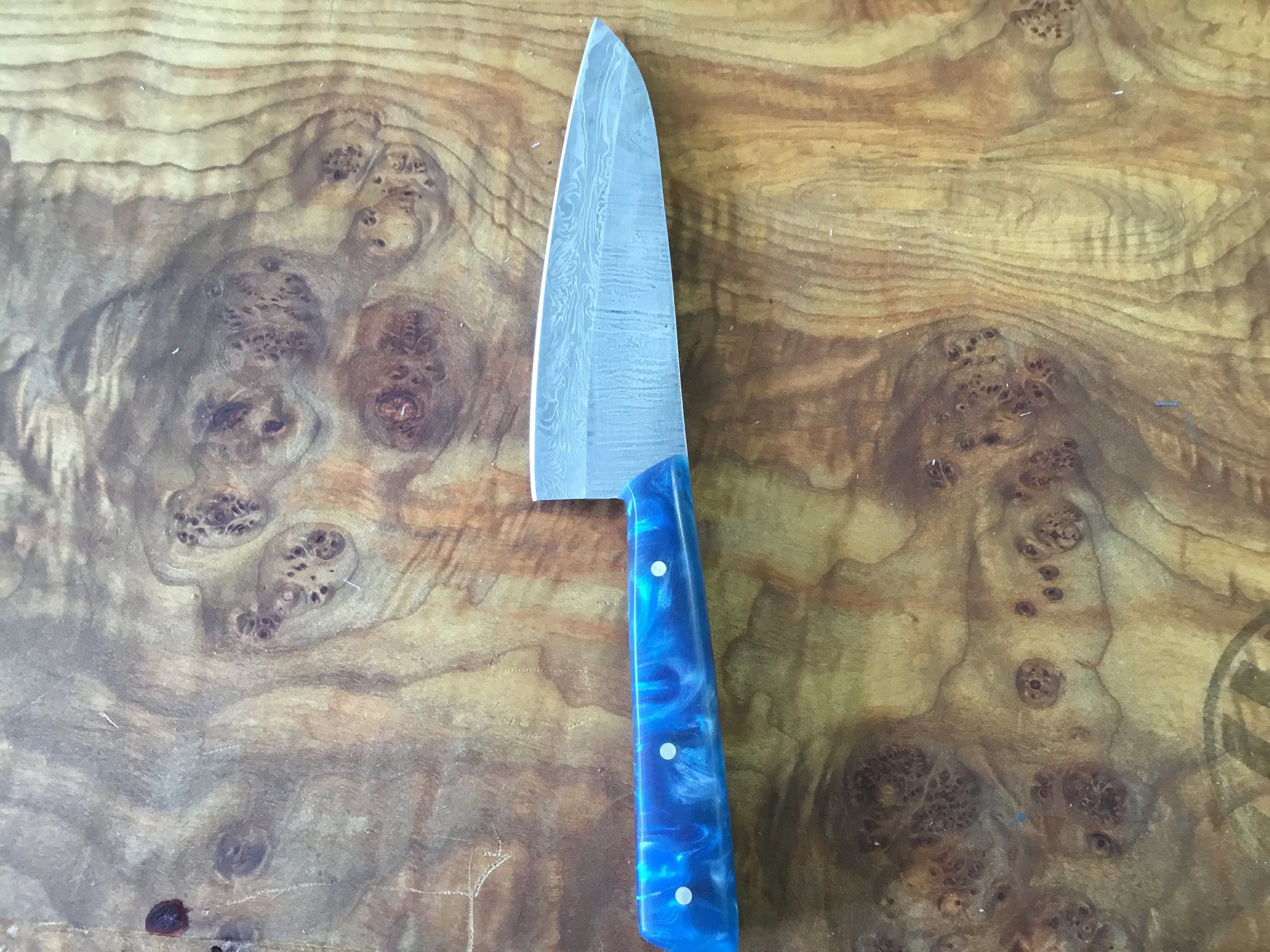 The Damascus midsize Kitchen knife