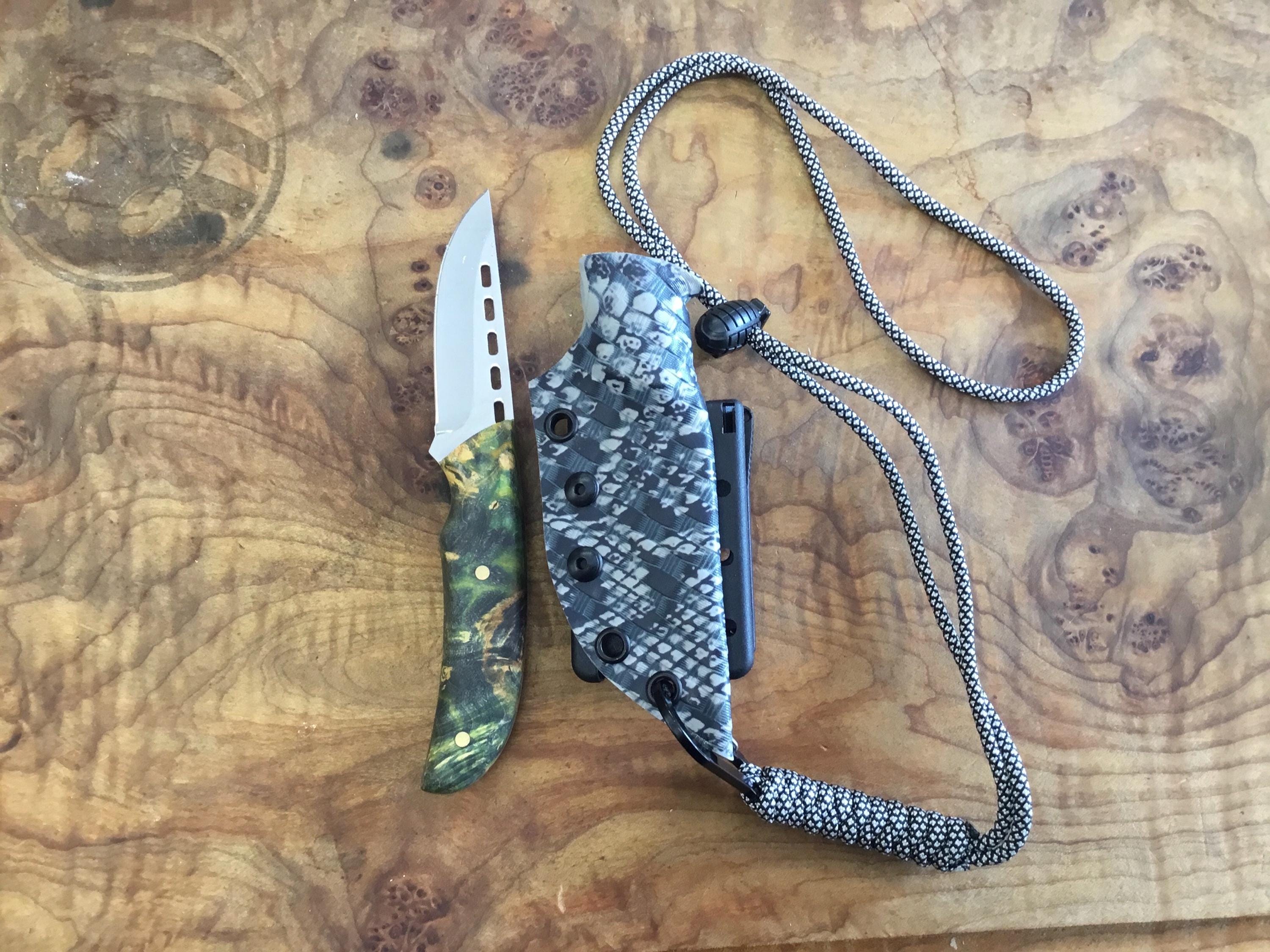 The Badlands Skinner with mirror finish