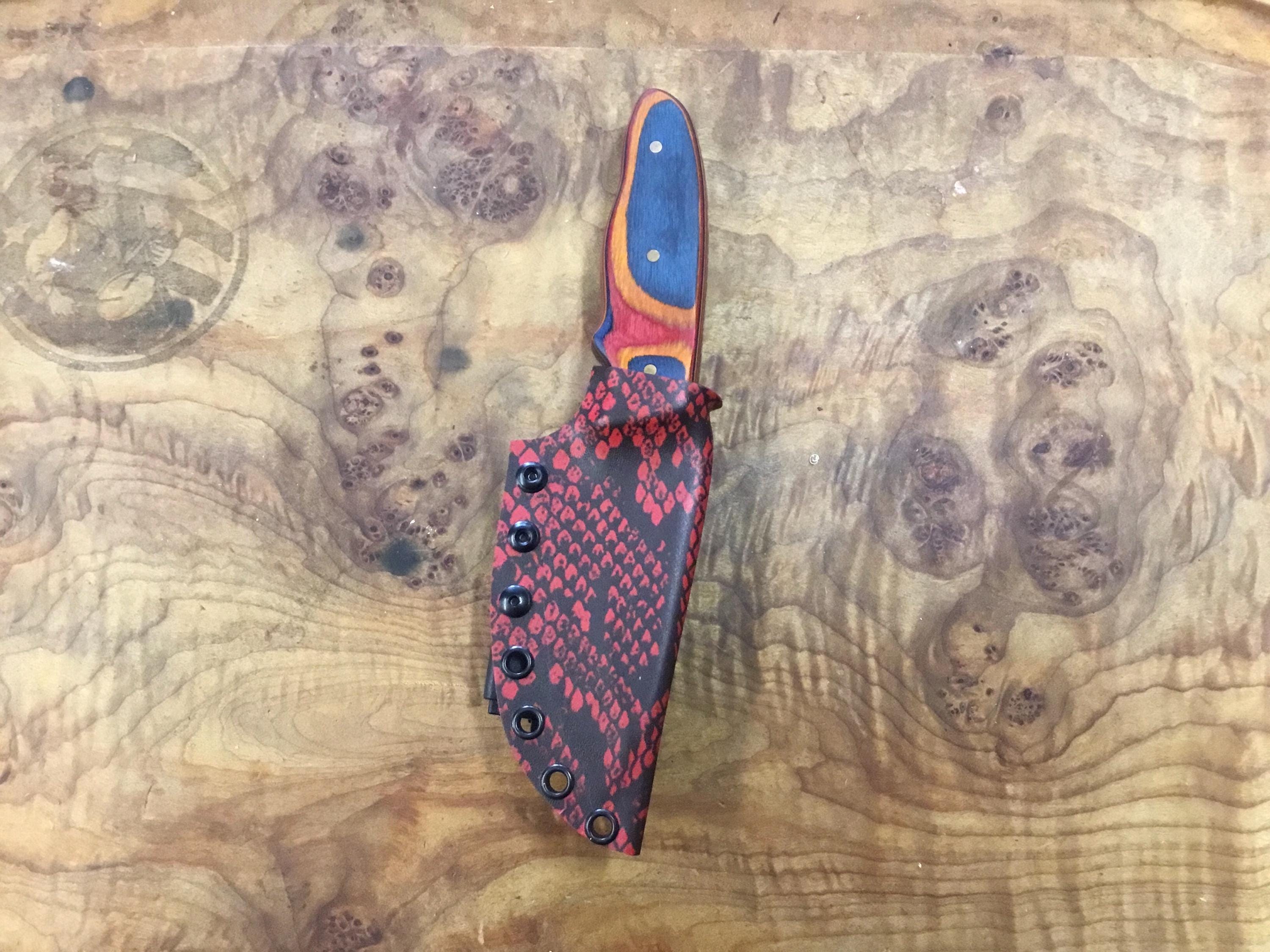 Full tang fix blade Big game hunter