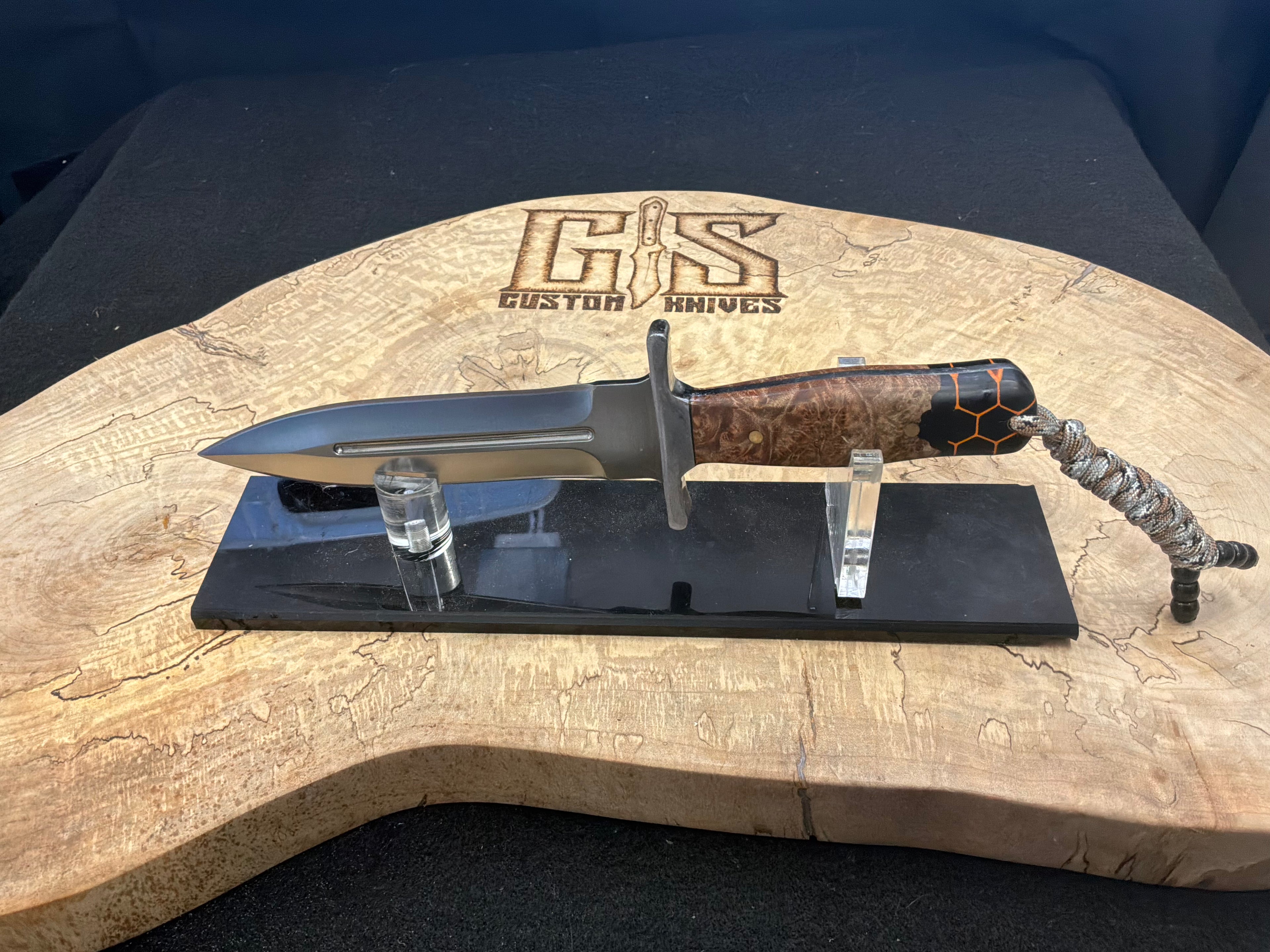 Lorin’s double edge boot dagger