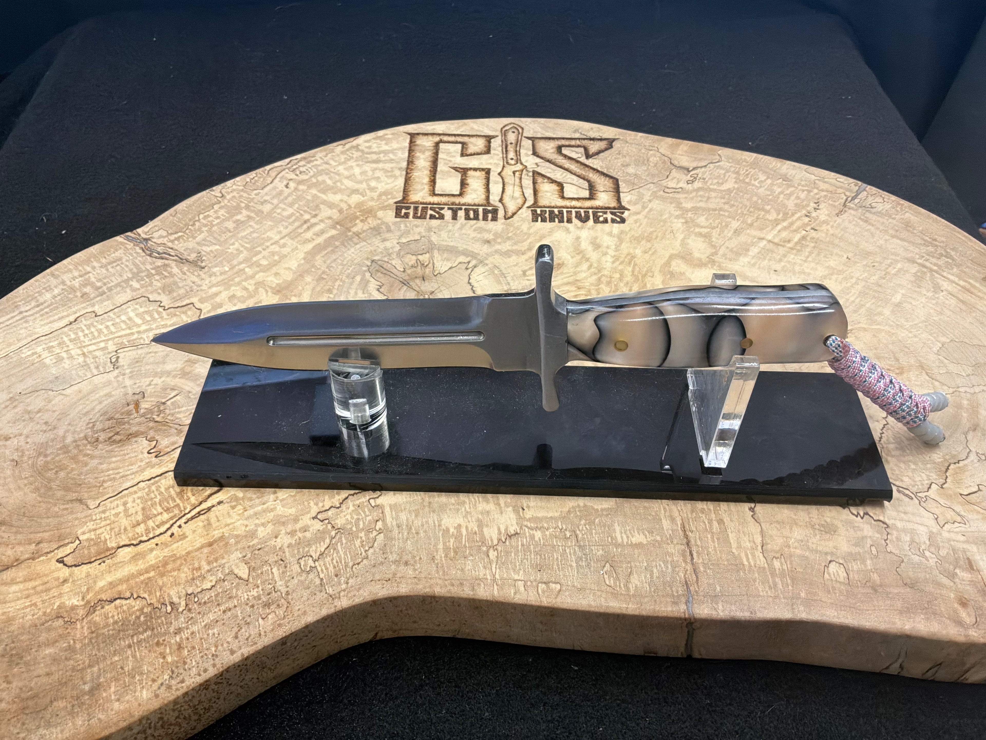 Lorin’s double edge boot dagger