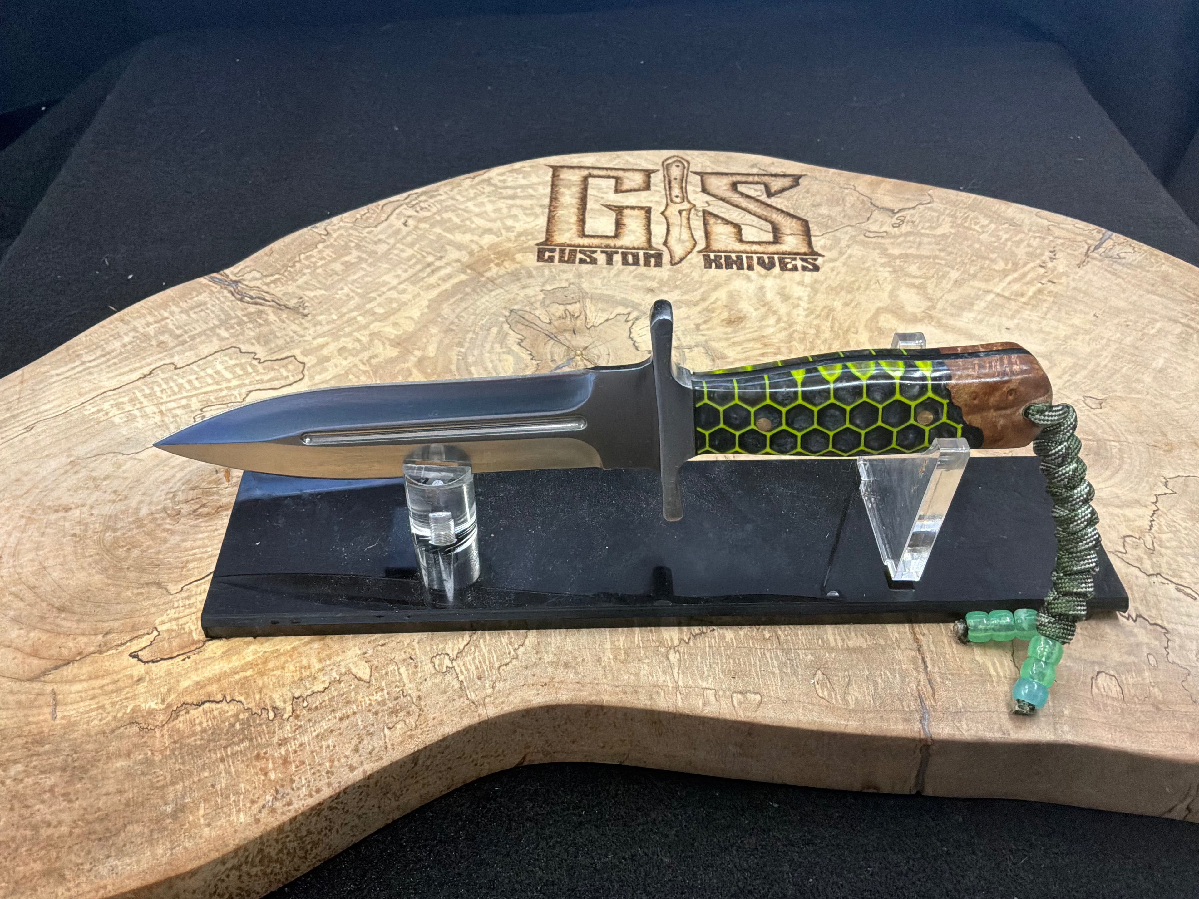 Lorin’s double edge boot dagger