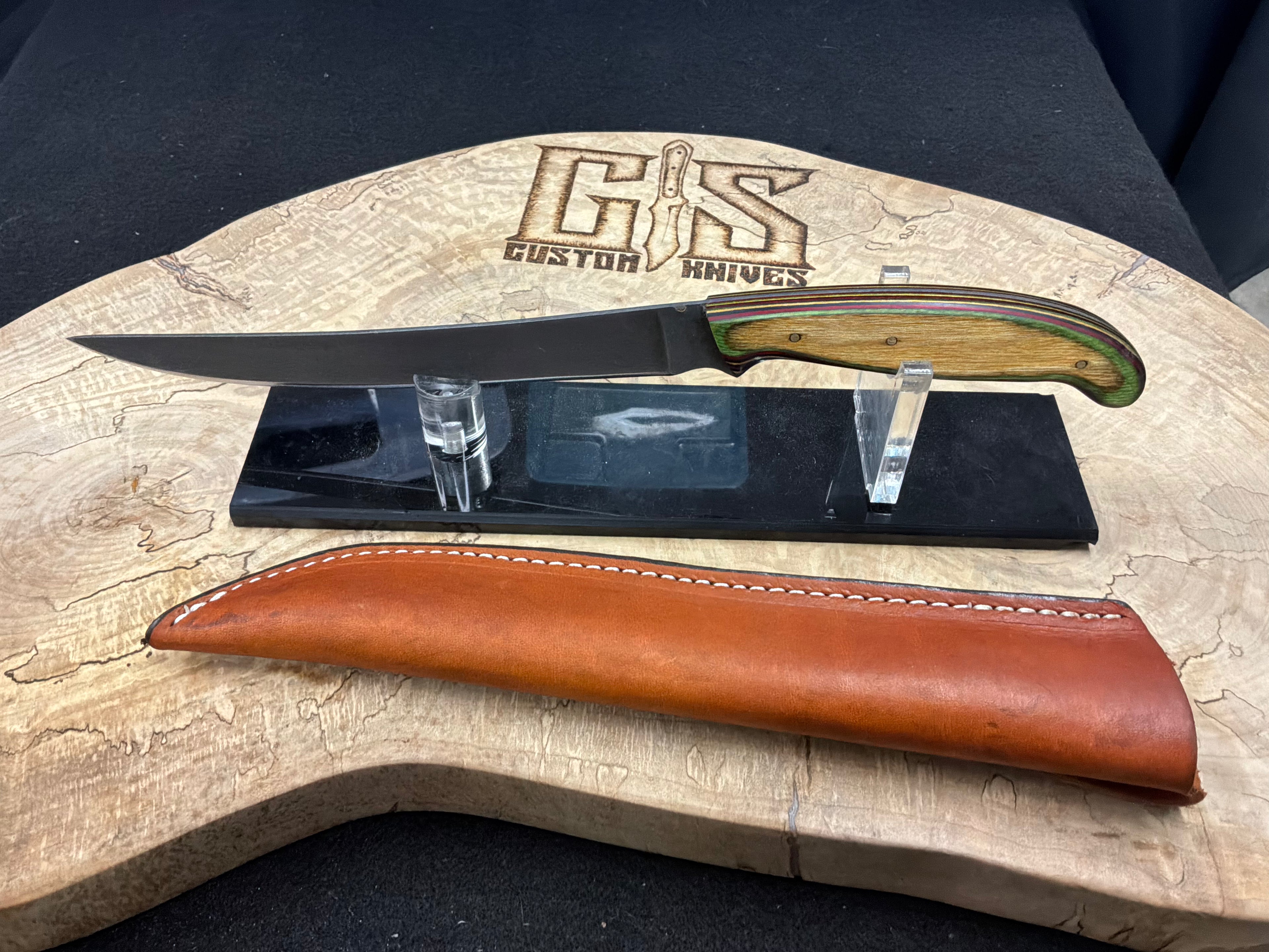 Custom 5160 Spring Steel Fillet Knife