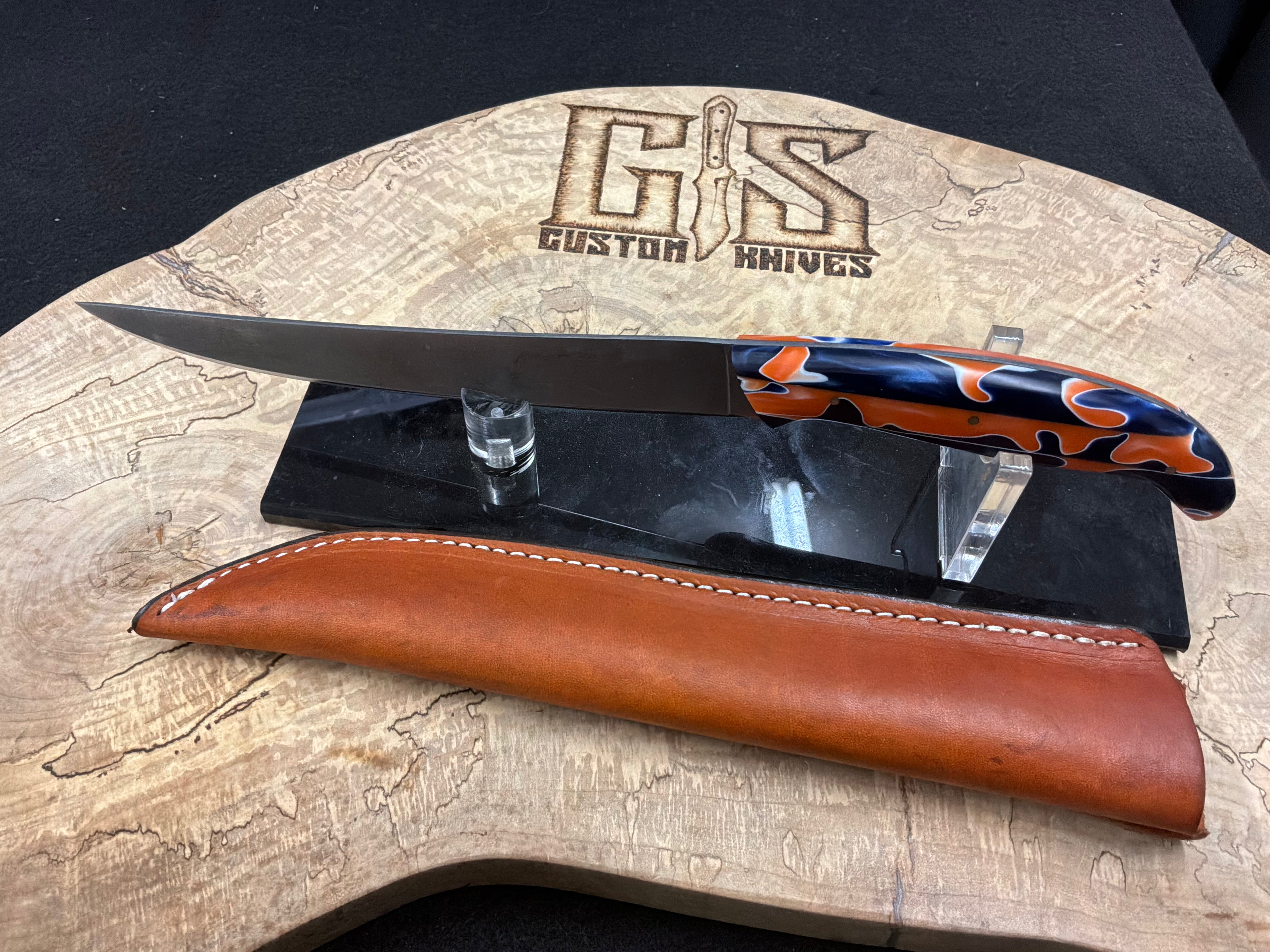 Custom 5160 Spring Steel Fillet Knife