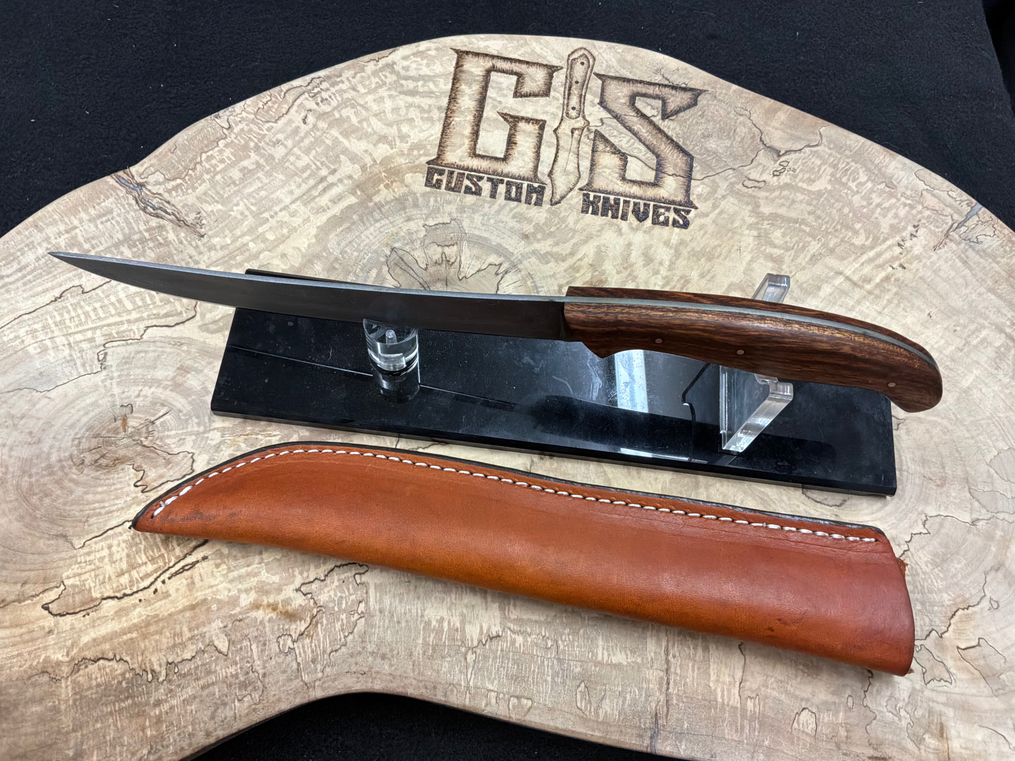 Custom 5160 Spring Steel Fillet Knife