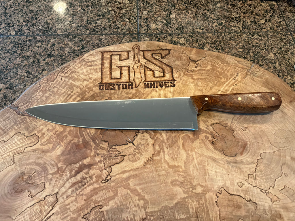 Super Chef knife with cryogenically treated 440 stainless Steel