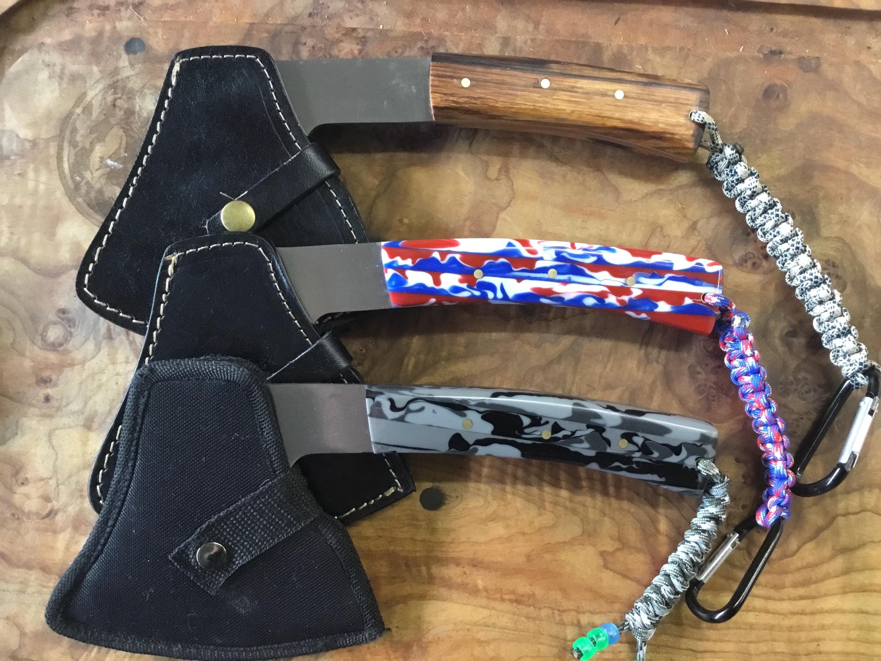 The backpack survival battle axe