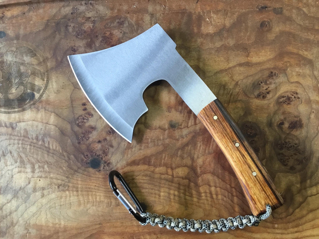 The backpack survival battle axe