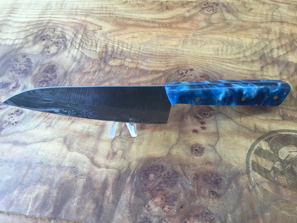 The Damascus midsize Kitchen knife